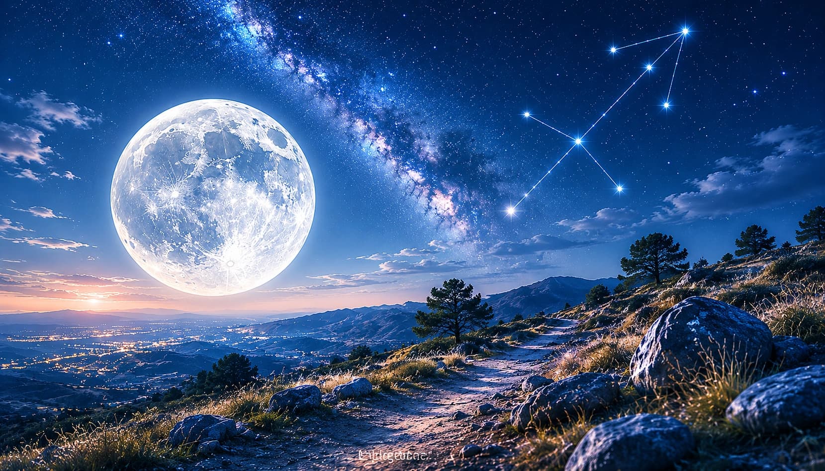 Luna llena mayo 2026 en Sagitario