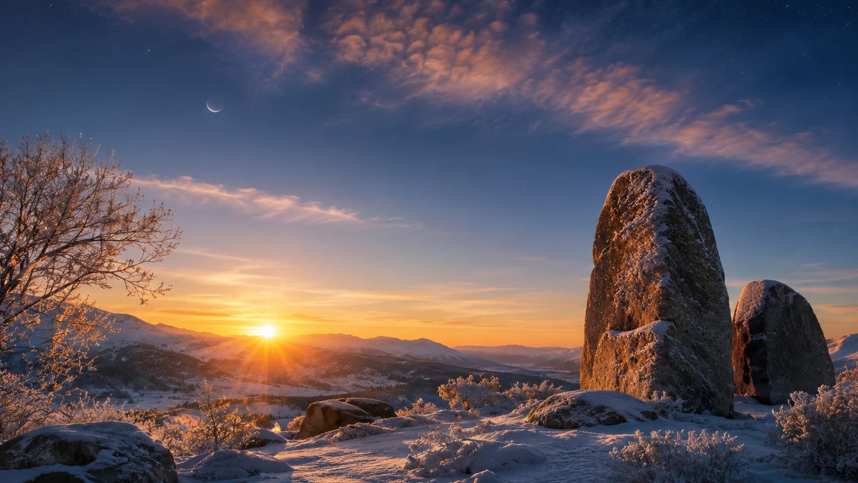 Solsticio de invierno 2026: el Sol entra en Cáncer